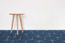 06 Starburst in navy color reminds of the finest designs and looks of mid-century modern style