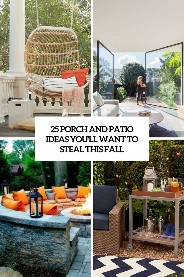 25 Porch And Patio Ideas You’ll Want To Steal This Fall