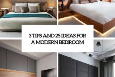 3 tips and 25 ideas for a modern bedroom cover