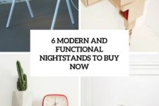 6 modern and functional nightstands to buy now cover