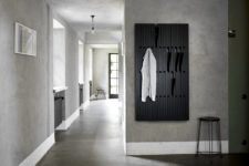 stylish coat rack for an entryway