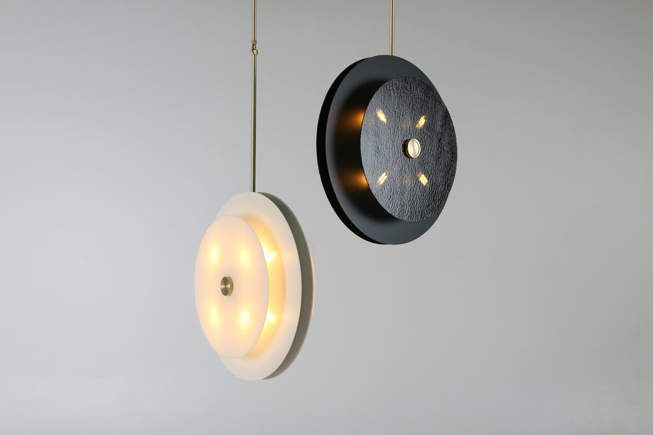 These lamps belong to Equinox Lighting Collection with a nod to mid-century aesthetics