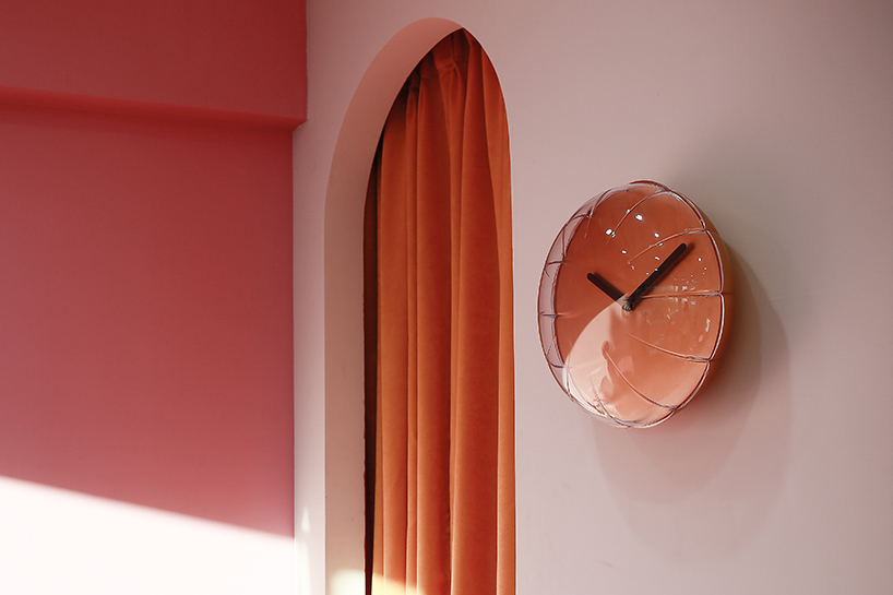 The clock can add a fun touch to any space, from a living room to a kids' space