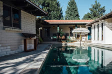 gorgeous large backyard pool