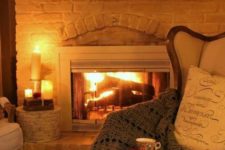 10 a built-in electric fireplace is also a great idea, and it guarantees a cozy evening