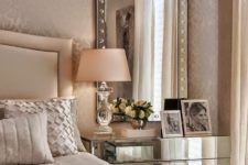 12 mirrors and mirrored nightstands are great to add a shiny touch to your space