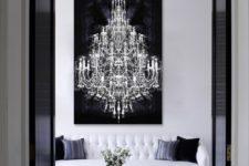 22 luxury and glam mixed in this monochromatic and exquisite space