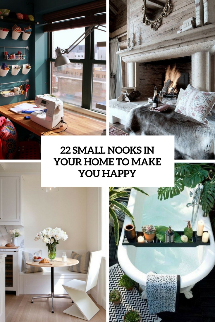 small nooks in your home to make you happy