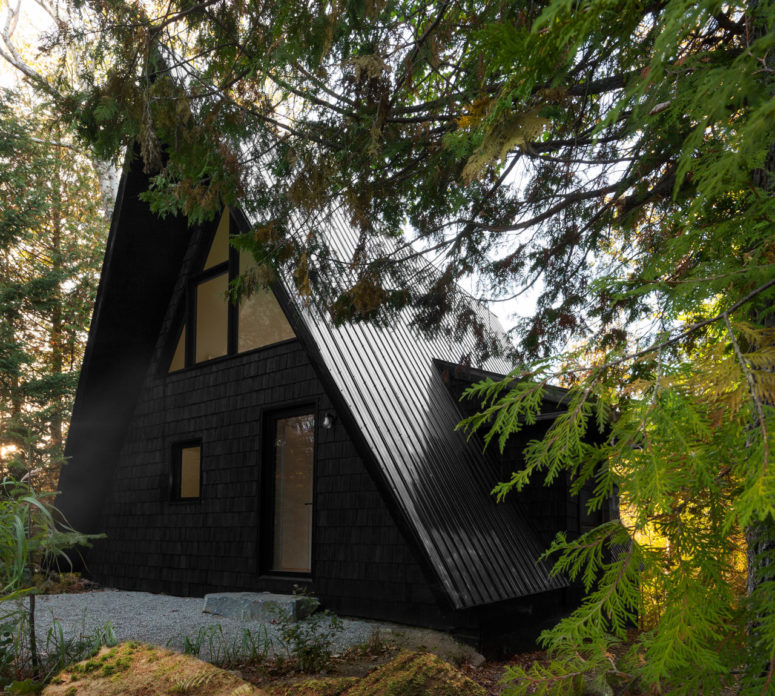 A-Frame House With Minimal Decor And An Airy Feel