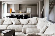 07 remember that an oversized corner sofa is appropriate for large oppen spaces, not closed rooms