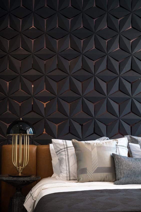Wall panels can be also sound proofing ones to make your sleep more comfortable