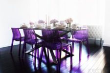 acrylic dining space furniture