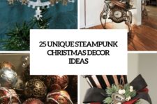 25 unique steampunk christmas decor ideas cover