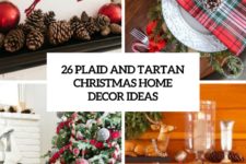 26 plaid and tartan christmas home decor ideas cover