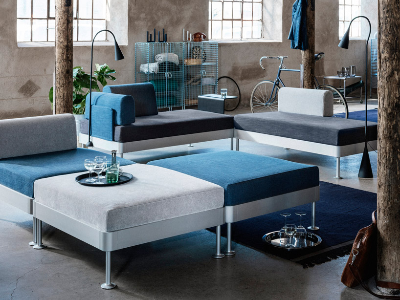 Delaktig sofa by IKEA is a collaboration with Tom Dixon and is a very democratic and flexible piece