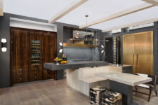 01 This gorgeous monolith kitchen is a new definition of luxury