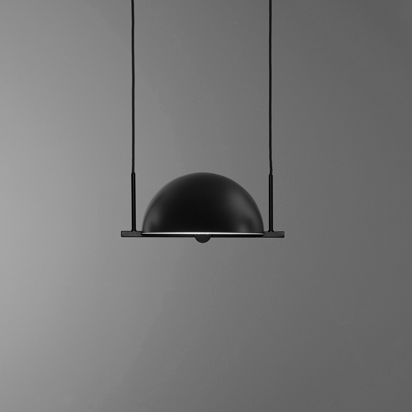 Trapeze pendant lamp was inspired by circus and combines grace and style
