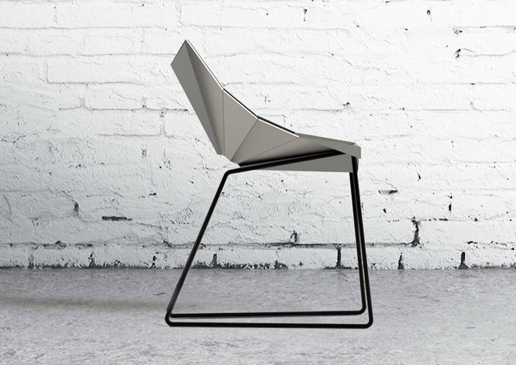 It's a sharp modern and industrial metal seating solution with an edgy and cool look