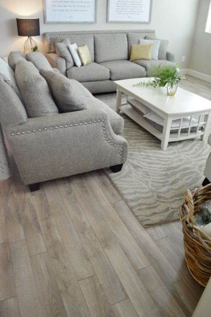 laminate exists in planks and tiles and there are lots of shades and looks, so you can easily find a fit