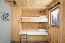bunk bed in an alp’s chalet