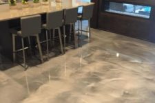 07 make a statement with epoxy floors – floors can be very eye-catching