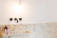 12 terrazzo exists in more neutral color combos, so if you want something calming, you will find it
