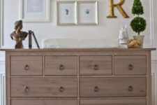 15 IKEA Hemnes hack in rustic style used as a changing table