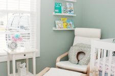 22 IKEA Poang chair is a great idea for a nursery to have a rest while your kid is sleeping