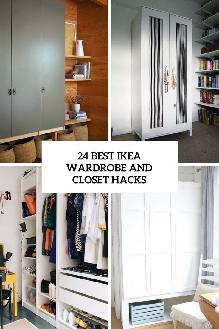24 Best IKEA Wardrobe And Closet Hacks