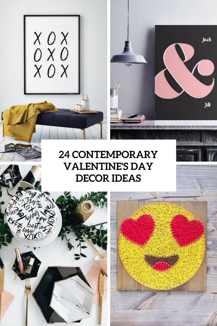 24 Contemporary Valentine’s Day Decor Ideas