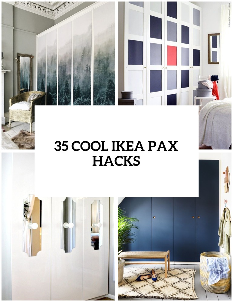 35 IKEA Pax Wardrobe Hacks That Inspire