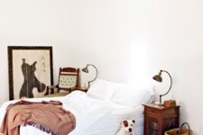 16 make your bedroom serene and relaxing having much negative space