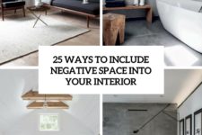 25 ways to include negative space into your interior cover