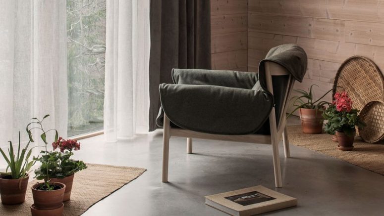 Agnes is a warm and cozy chair that looks and feels so inviting that you'll never want to leave it