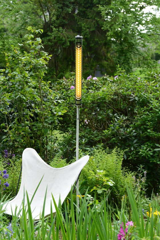 Bodom floor lamp is ideal for putting it in a terrace, deck or elsewhere
