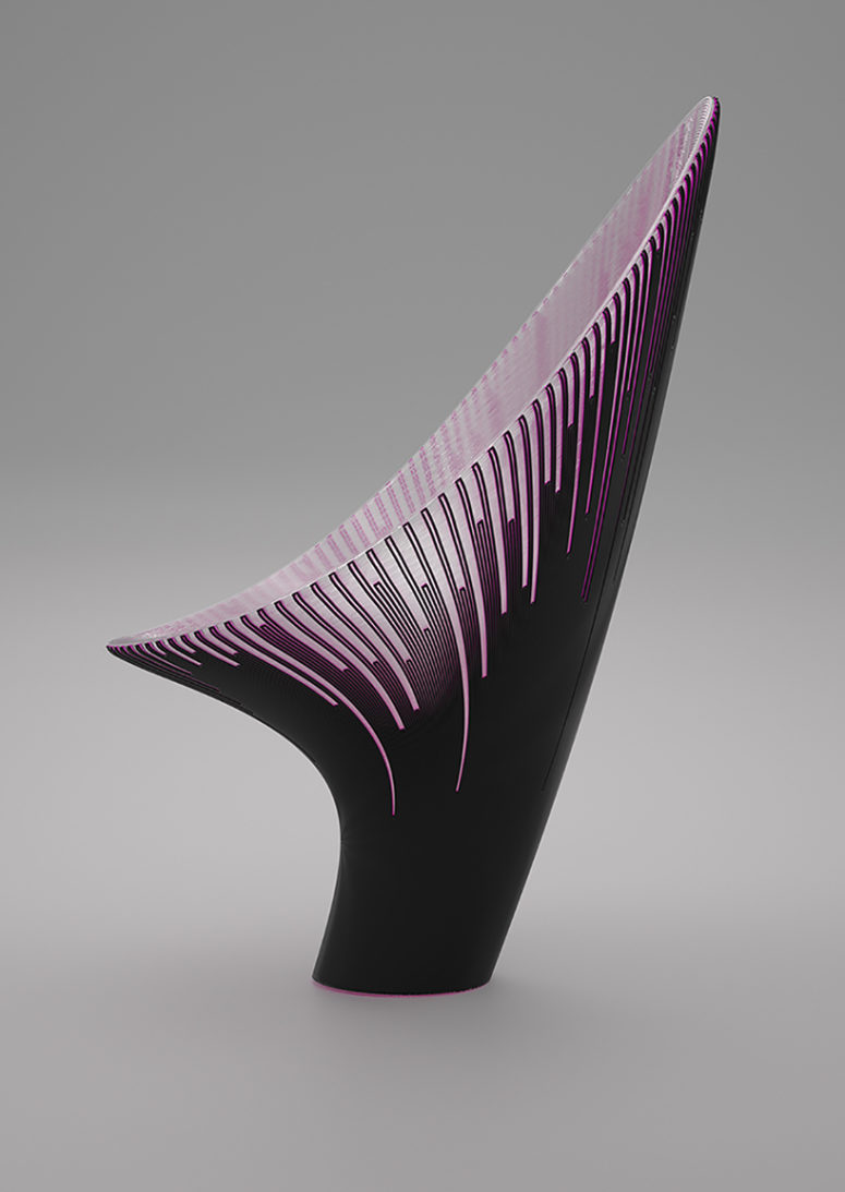 3D-Printed Chairs With A Futuristic Design