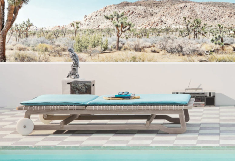 InOut outdoor furniture collection is done in plenty of styles and features different items, from loungers to sofas for any space