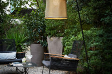 01 Jaima lamp collection is inspired by Bedouin tents and is made of the same materials and of similar shapes