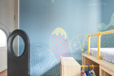 10 There’s a chalkboard wall that encourages creativity