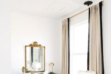 21 one vintage-framed mirror is enough to make your space chic and gorgeous