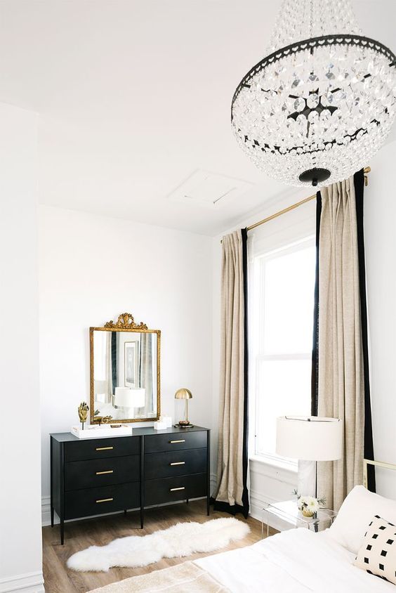 one vintage-framed mirror is enough to make your space chic and gorgeous