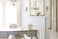 22 such French country house or exquisite vintage spaces require vintage-framed mirrors