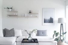 23 enough negative space is what you need to create an airy and light feeling in the space