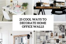 25 cool ways to decorate home office walls cover