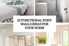 25 functional pony walls ideas for your home cover