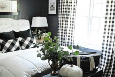 25 go for buffalo check curtains and matching pillows in your bedroom to brighten up the room keeping it cozy