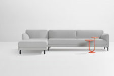 02 Figura sofa is a highly customizable piece, and you can choose every detail and material here to create your own one