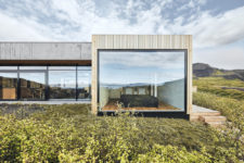 02 The house features extensive glazing and is positioned to catch maximum of the views