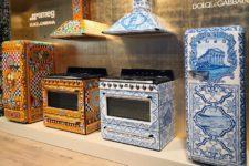 02 There’s a blue and orange range inspired by traditional ceramics from Sicily