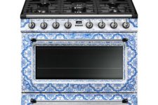 06 Or rock such a fantastic blue printed cooker